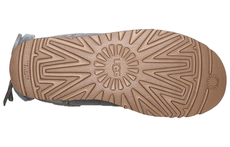 (W) UGG Classic Double Bow Mini 'Geyser' 圖 5