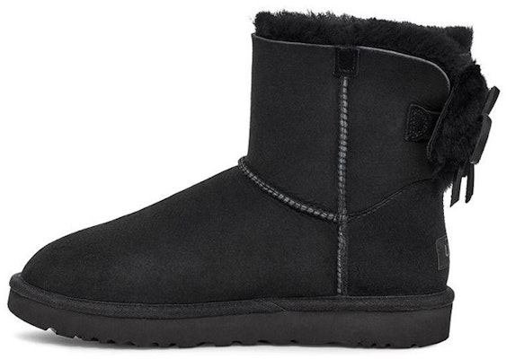 (W) Botas de Nieve UGG Classic Double Bow Mini Negras 1103652-BLK Buy (W) Botas de Nieve UGG Classic Double Bow Mini Negras 1103652-BLK