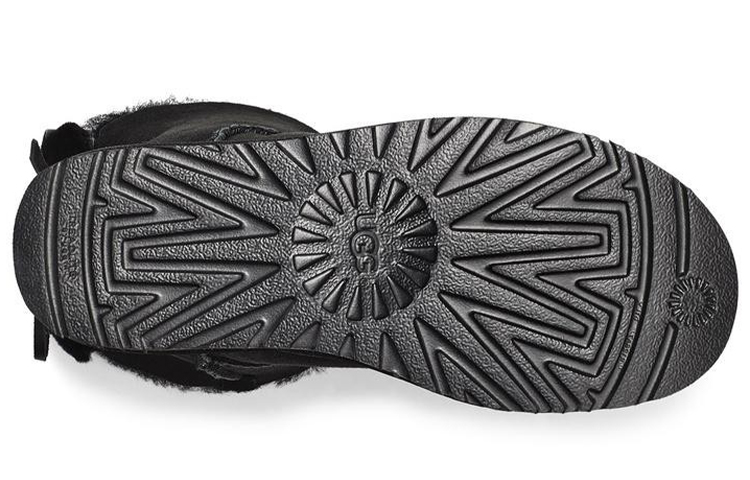 Details for (W) Botas de Nieve UGG Classic Double Bow Mini Negras 1103652-BLK