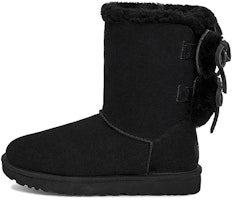 (W) UGG クラシックダブルボウショート(ブラック) 1127131-BLK Buy (W) UGG クラシックダブルボウショート(ブラック) 1127131-BLK