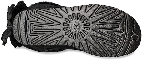 (W) UGG クラシックダブルボウショート(ブラック) 1127131-BLK Details for (W) UGG クラシックダブルボウショート(ブラック) 1127131-BLK