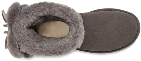 UGG 經典雙蝴蝶結短筒 牛反絨 圓頭厚底加絨 中筒 雪地靴 女款 炭灰色 Purchase UGG 經典雙蝴蝶結短筒 牛反絨 圓頭厚底加絨 中筒 雪地靴 女款 炭灰色