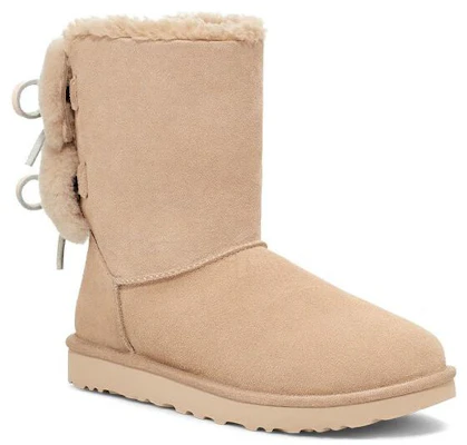 (W) UGG 클래식 더블 보우 숏부츠 '머스타드 시드' 1127131-MDSD Order (W) UGG 클래식 더블 보우 숏부츠 '머스타드 시드' 1127131-MDSD