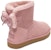 (W) UGG Classic Double Bow Mini 'Pink' (Merah Jambu) 1103652-PCRY