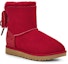 Lookbook (W) UGG Classic Double Bow Mini But Salji Merah 1103652-KSS
