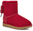 Lookbook (Women) UGG Classic Dudble Bow Mini Snow Boots Red 1103652-KSS