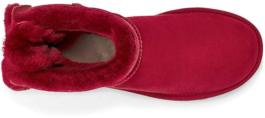 (Women) UGG Classic Dudble Bow Mini Snow Boots Red 1103652-KSS Purchase (Women) UGG Classic Dudble Bow Mini Snow Boots Red 1103652-KSS
