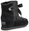 Shop (W) UGG Classic Femme Boot Salju Hitam dengan Tali 1104612-BLK