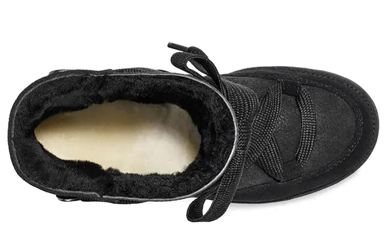 Purchase (W) UGG Classic Femme Boot Salju Hitam dengan Tali 1104612-BLK