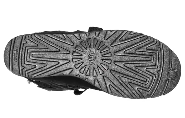 Details for (W) UGG Classic Femme Boot Salju Hitam dengan Tali 1104612-BLK