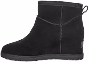 (Women) UGG Classic Femme Mini Short Boots Black 1104609-BLK