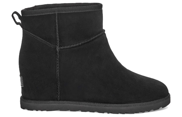 Order (W) UGG Classic Femme Mini Boots Pendek Hitam 1104609-BLK