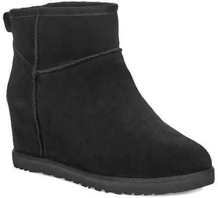 UGG 經典女士迷你雪地靴 女款 黑色 Lookbook UGG 經典女士迷你雪地靴 女款 黑色