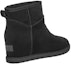 Shop (W) UGG Classic Femme Mini Boots Pendek Hitam 1104609-BLK