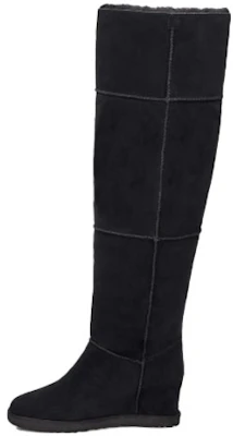 (W) UGG Classic Femme Otk Sepatu Tinggi Hitam 1104610-BLK Buy (W) UGG Classic Femme Otk Sepatu Tinggi Hitam 1104610-BLK