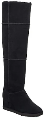 (W) UGG Classic Femme Otk Sepatu Tinggi Hitam 1104610-BLK Shop (W) UGG Classic Femme Otk Sepatu Tinggi Hitam 1104610-BLK