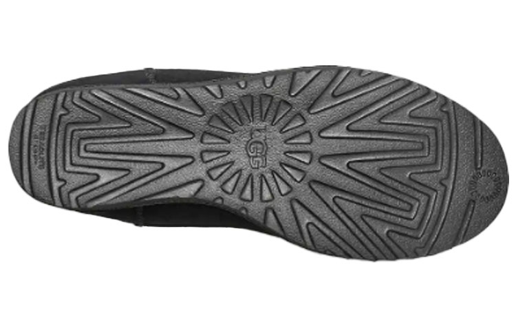 (W) UGG Classic Femme Short Suede Black 圖 6