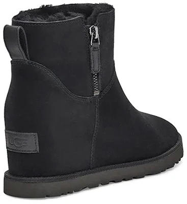 (W) UGG Classic Femme Sepatu Bot Salju Mini Zip Hitam 1117535-BLK Lookbook (W) UGG Classic Femme Sepatu Bot Salju Mini Zip Hitam 1117535-BLK