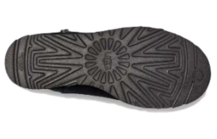 Purchase (W) UGG Classic Femme Sepatu Bot Salju Mini Zip Hitam 1117535-BLK