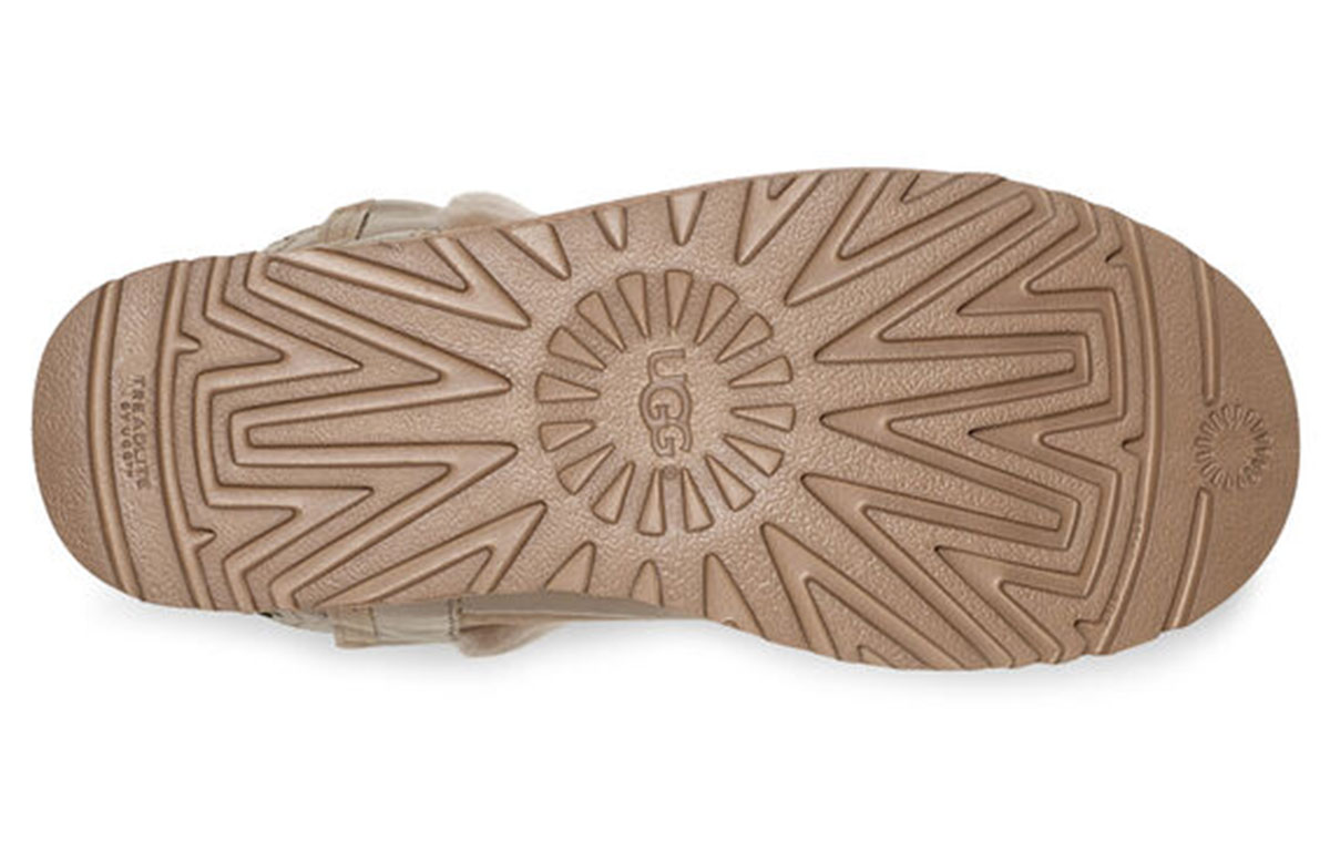 (W) UGG Classic Leopard Lined Bow 'Brown' 圖 6