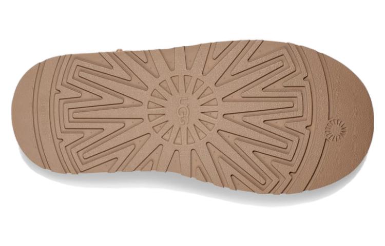Purchase (W) UGG Bota Alta Clásica 'Sweater Marrón Blanco Rojo' 1144044-CHE
