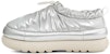 (W) UGG Classic Maxi Clog Perak Metalik 1135137-MSLV