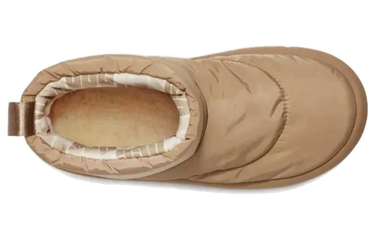 Shop UGG 織物 舒適簡約 短筒 雪地靴 女款 棕色