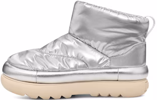 (Women) UGG Classic Maxi Mini Boot Metallic Silver 1135151-MSLV (Women) UGG Classic Maxi Mini Boot Metallic Silver 1135151-MSLV