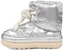 (W) UGG Classic Maxi Short Boot Perak Metalik 1135153-MSLV