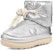 (W) UGG Classic Maxi Short Boot Perak Metalik 1135153-MSLV