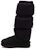 (W) UGG But Maxi Ultra Tinggi Hitam 1131995-BLK