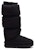 (W) UGG But Maxi Ultra Tinggi Hitam 1131995-BLK
