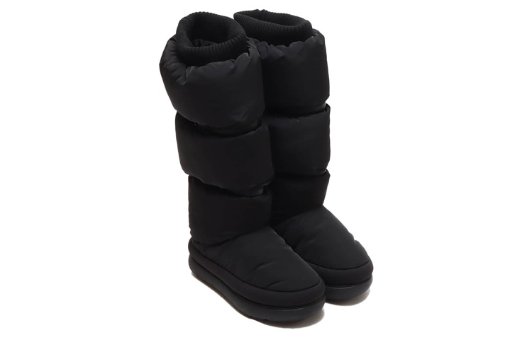Shop UGG 聚酯纖維 羽絨舒適個性 高筒靴 女款 黑色