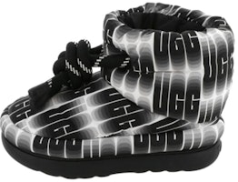 (Women) UGG Classic Maxi Wavelength Short Boot 'Black White' 1134610-BWHT (Women) UGG Classic Maxi Wavelength Short Boot 'Black White' 1134610-BWHT