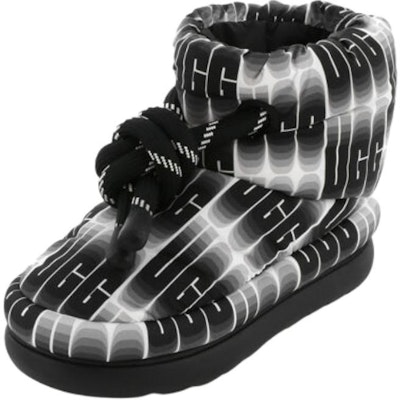(Women) UGG Classic Maxi Wavelength Short Boot 'Black White' 1134610-BWHT Lookbook (Women) UGG Classic Maxi Wavelength Short Boot 'Black White' 1134610-BWHT