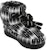 (W) UGG Classic Maxi Wavelength Boot Pendek 'Hitam Putih' 1134610-BWHT