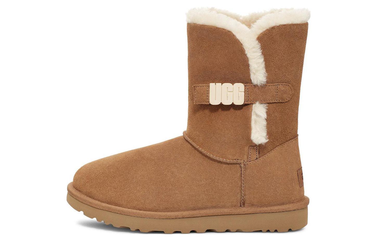 Buy (W) UGG 베일리 버튼 II '체스트넛' 1153612-CHE