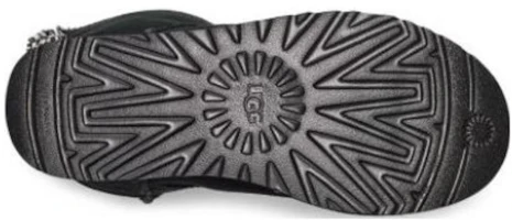 Details for (Women) UGG Checkered Bow Snow Boots 'Black' 1138131-BLK