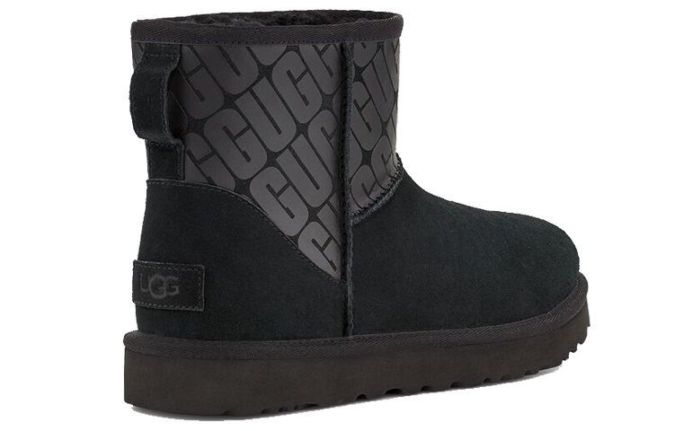 Lookbook (W) UGG クラシックミニ II ブラック 1129472-BLK