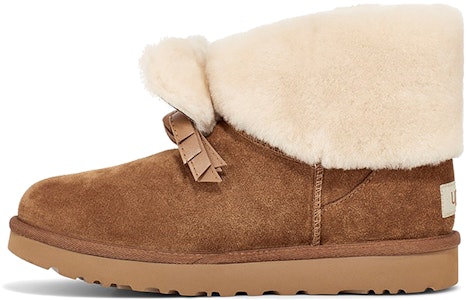 (W) UGG Classic Mini II CNY (Imlek) Boots Salju Coklat Tua 1109735-CHE Buy (W) UGG Classic Mini II CNY (Imlek) Boots Salju Coklat Tua 1109735-CHE