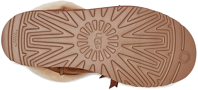 (W) UGG Classic Mini II CNY (Imlek) Boots Salju Coklat Tua 1109735-CHE Details for (W) UGG Classic Mini II CNY (Imlek) Boots Salju Coklat Tua 1109735-CHE