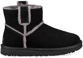 (W) UGG 클래식 미니 스필 솔기 플리스 블랙 (UGG Keullaesig Mini Seupil Solgi Peulliseu Beullaeg) 1100211-BLK Order (W) UGG 클래식 미니 스필 솔기 플리스 블랙 (UGG Keullaesig Mini Seupil Solgi Peulliseu Beullaeg) 1100211-BLK