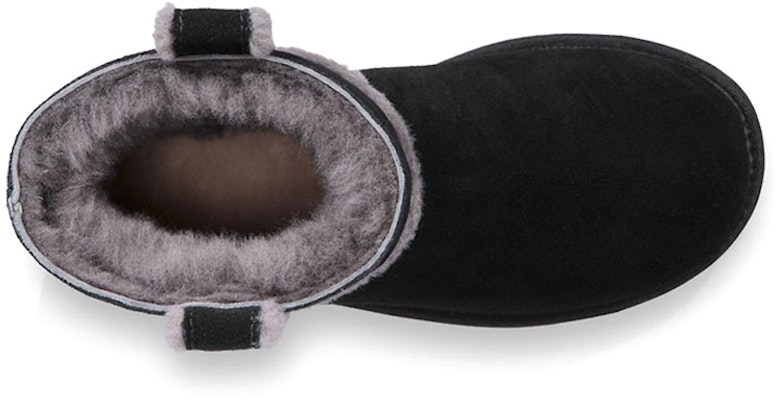 (W) UGG Classic Mini Spill Seam Forro Polar Negro 1100211-BLK Shop (W) UGG Classic Mini Spill Seam Forro Polar Negro 1100211-BLK