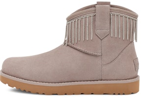 (Women) UGG Classic Mini Fringe 'Grey' 1127454-SYGR