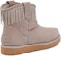 Shop (W) UGG 经典迷你流苏‘灰色’ 1127454-SYGR