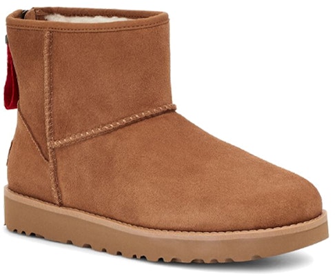 (W) UGG Classic Mini Logo Zip 'Chestnut' Cokelat 1122671-CHE Lookbook (W) UGG Classic Mini Logo Zip 'Chestnut' Cokelat 1122671-CHE