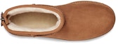 Shop (W) UGG Classic Mini Logo Zip 'Chestnut' Coklat 1122671-CHE