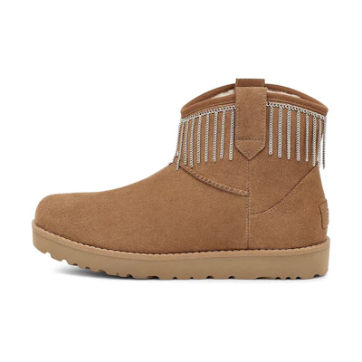 (W) UGG Classic Mini Fringe