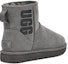 Shop (W) UGG Classic Mini Logo Getah 'Kelabu' 1108231-GREY