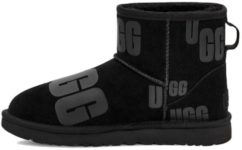 (W) UGG Classic Mini Scatter Graphic 'Hitam Kelabu' 1130574-BLK Buy (W) UGG Classic Mini Scatter Graphic 'Hitam Kelabu' 1130574-BLK